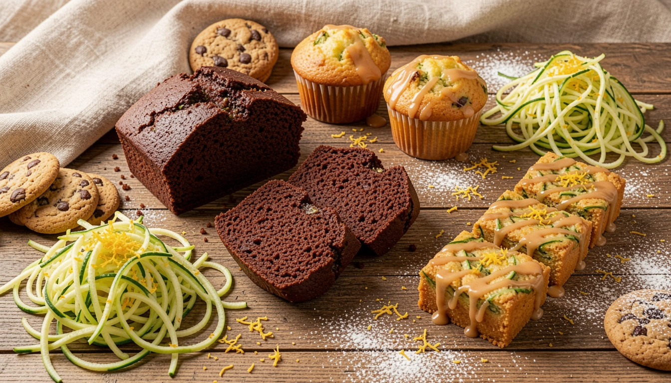 13 Tender Shredded Zucchini Dessert Recipes