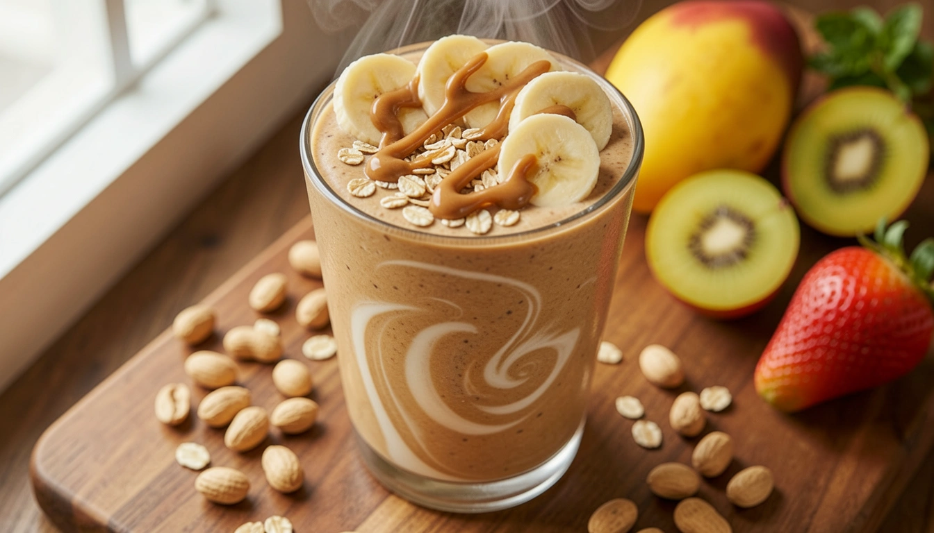 17 Creamy Peanut Butter Breakfast Smoothie Recipes