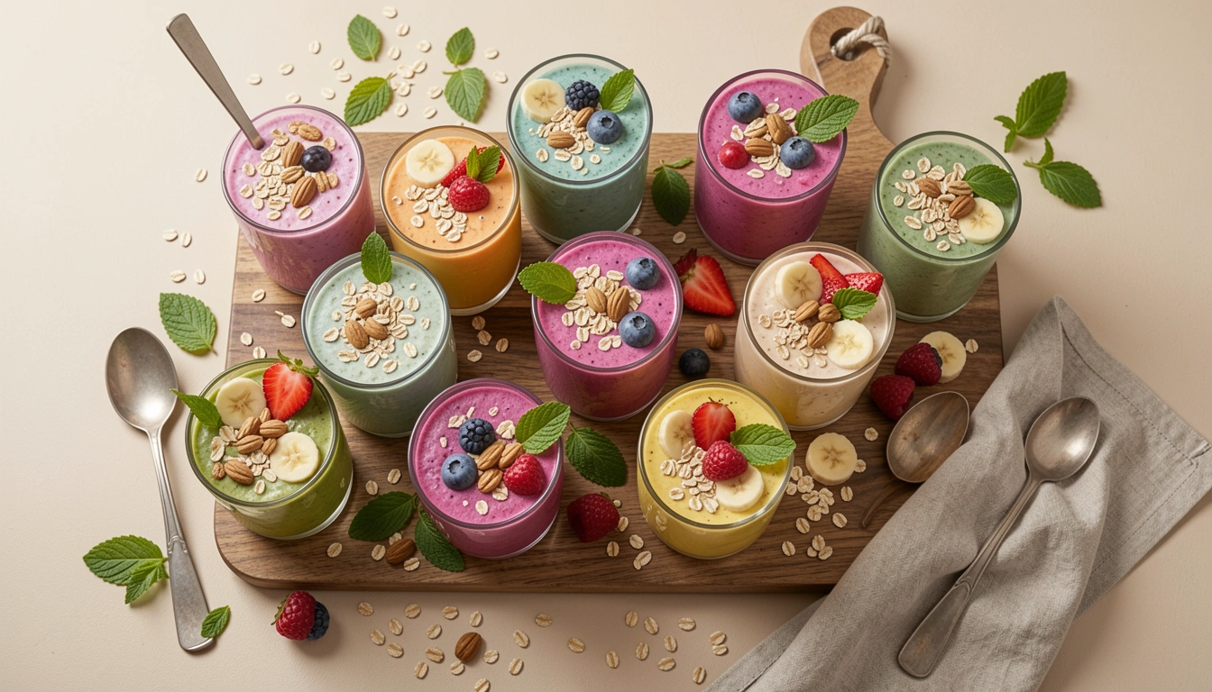 13 Wholesome Breakfast Smoothie Recipes With Oats