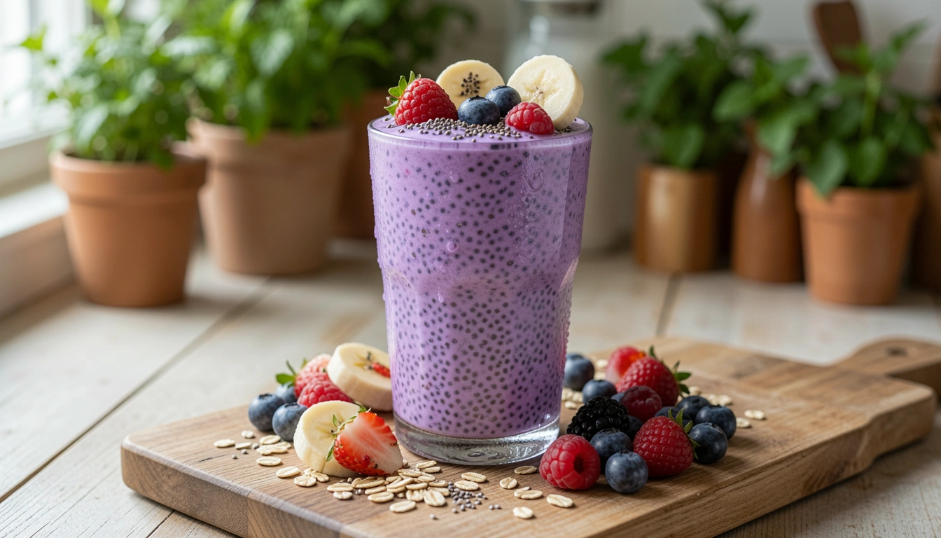 15 Energizing Chia Seed Smoothie Recipes For Breakfast