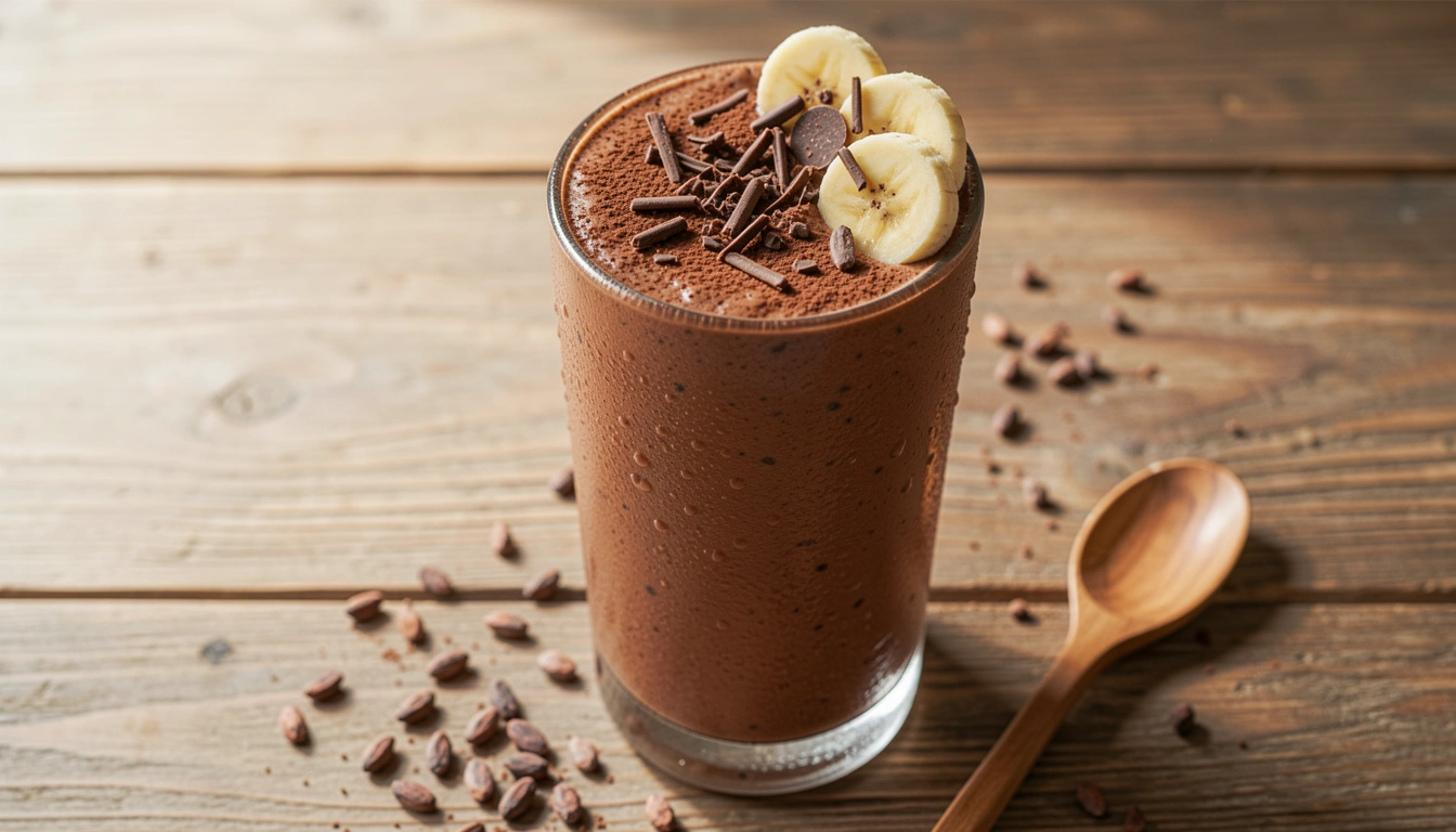 11 Decadent Healthy Breakfast Chocolate Smoothie Recipes