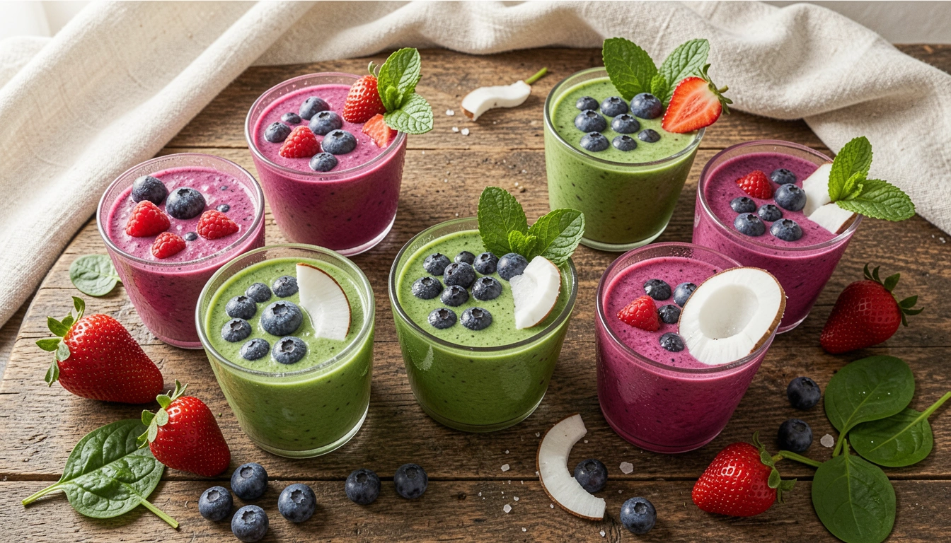 12 Naturally Sweet Low Sugar Breakfast Smoothie Recipes