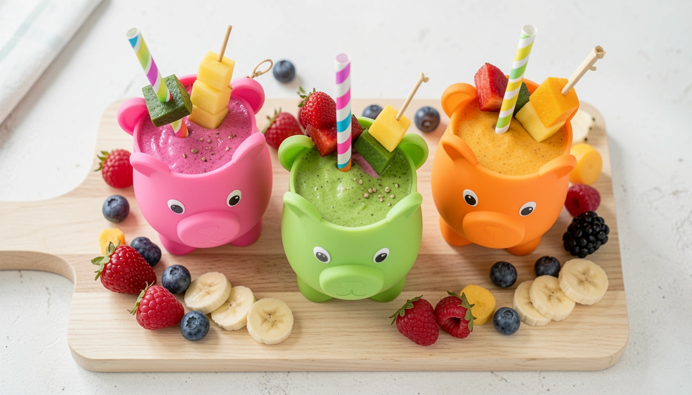 How to Serve Smoothies for Kids
