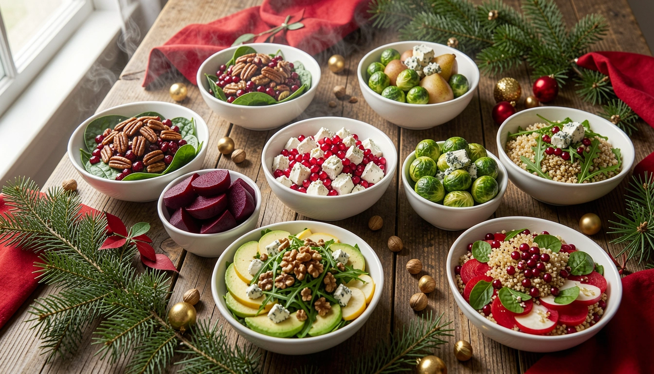 9 Merry Christmas Dinner Salad Recipes