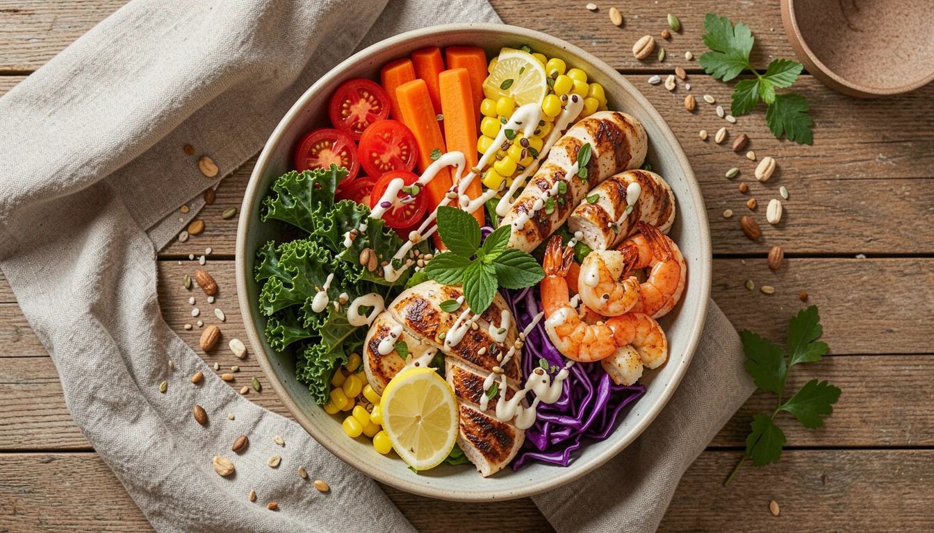 15 Colorful Dinner Salad Bowl Recipes