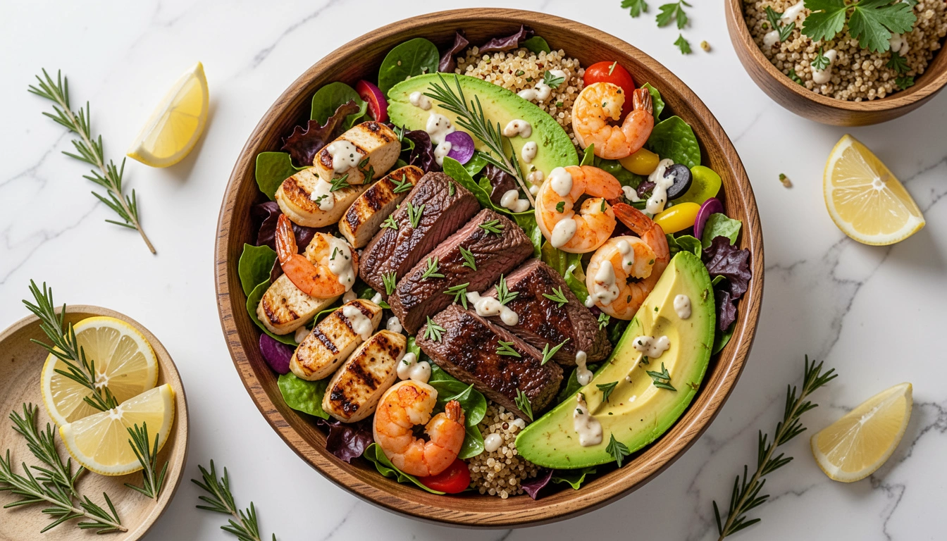22 Power Packed Protein Dinner Salad Recipes