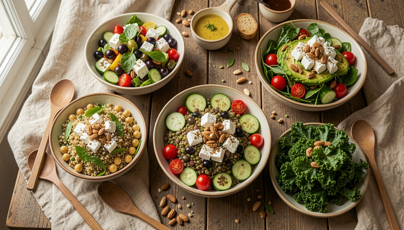 21 Meatless Salad Recipes For Vegetarian Dinner