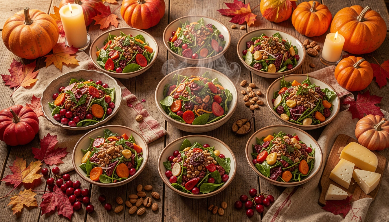 9 Festive Salad Recipes For Thanksgiving Dinner