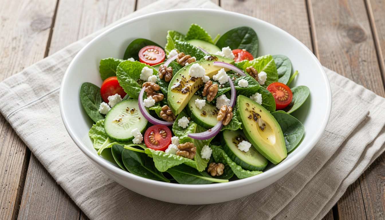 How to Make Green Salad for Dinner