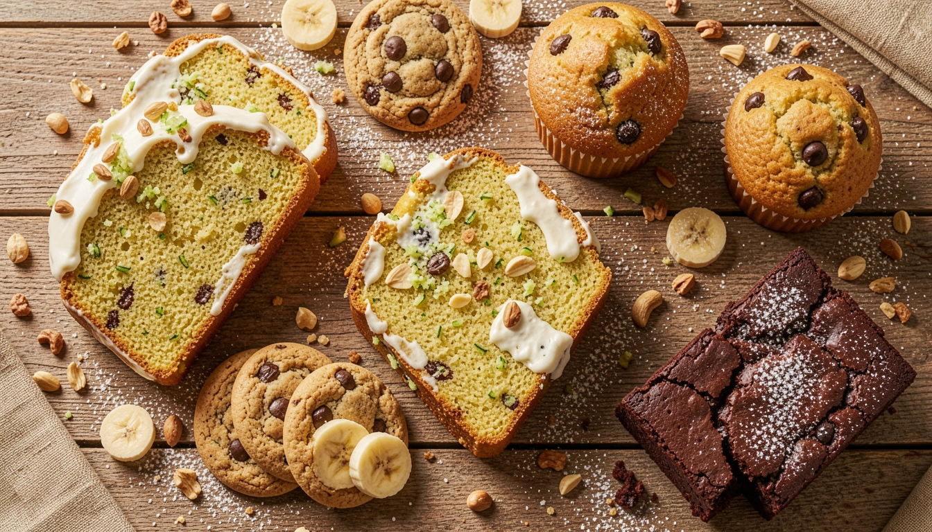 12 Sweet Banana Zucchini Dessert Recipes