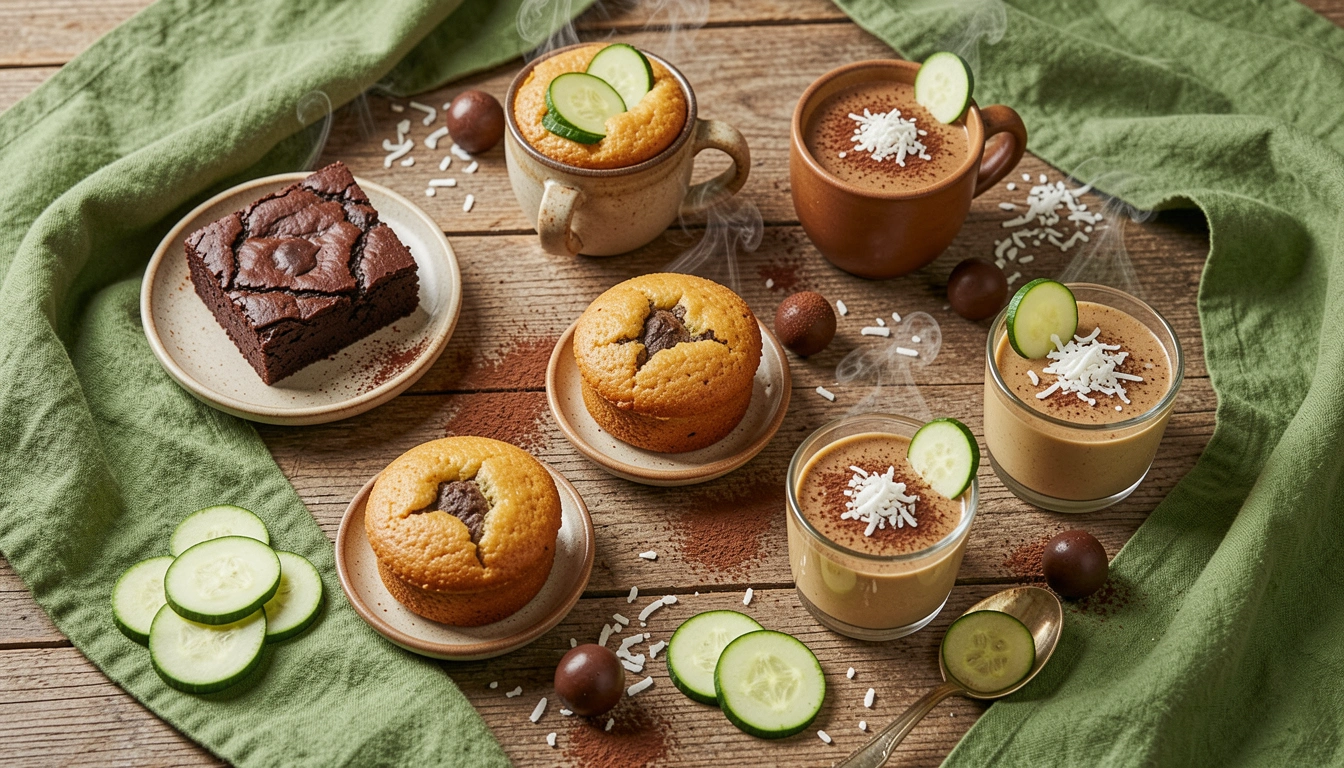 9 Simple Zucchini No Flour Dessert Recipes