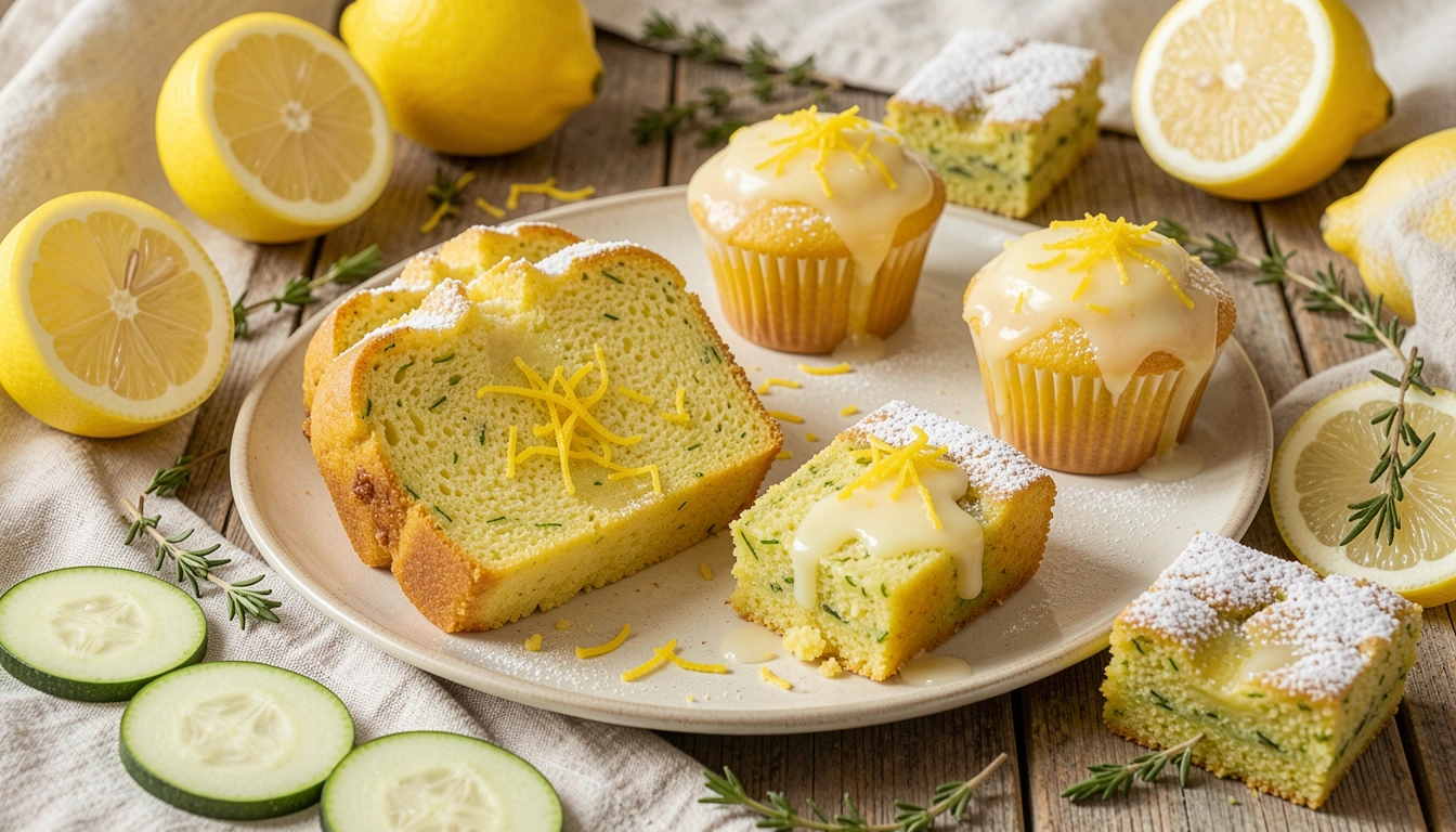 12 Zesty Zucchini Lemon Dessert Recipes