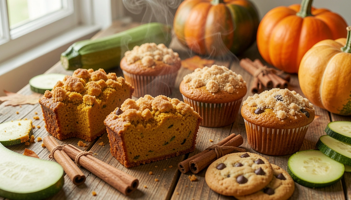 11 Comfort Zucchini Pumpkin Dessert Recipes