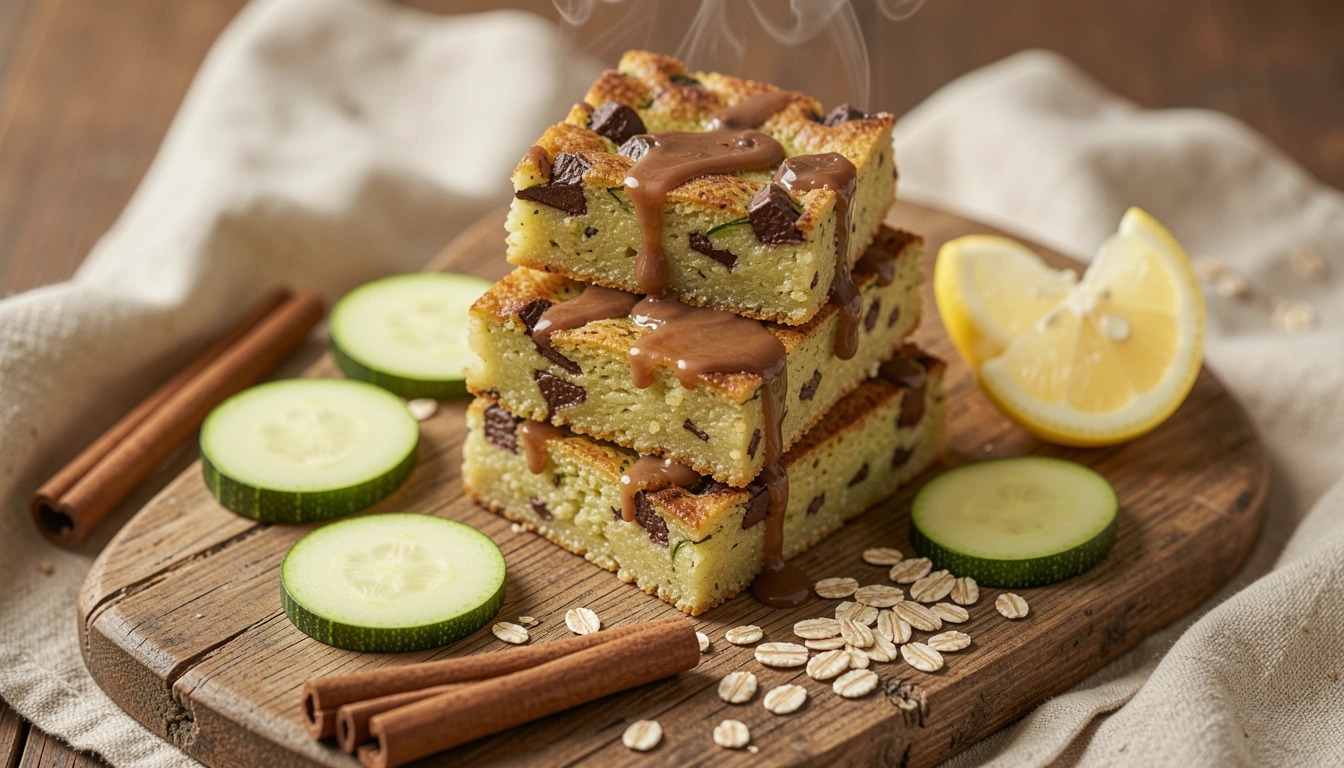 15 Chewy Zucchini Dessert Bars Recipes