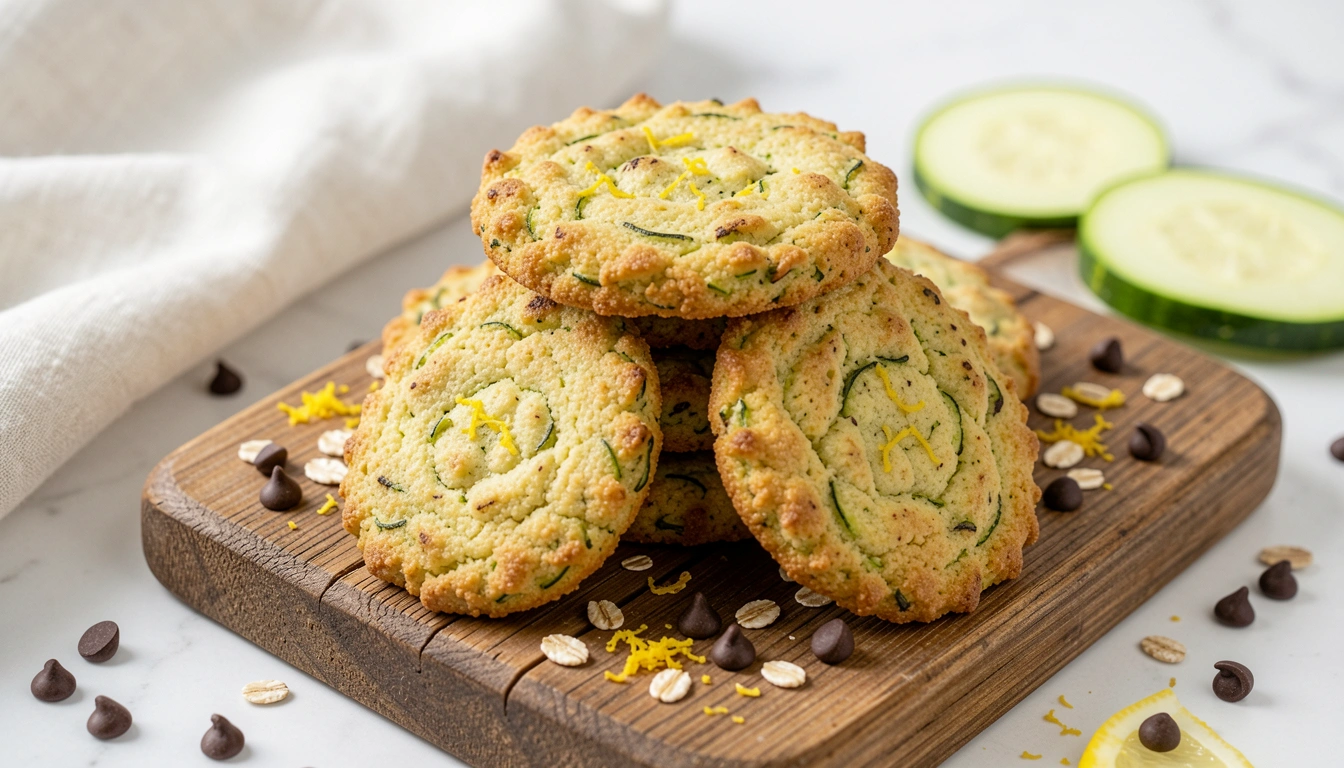13 Crispy Zucchini Dessert Cookies Recipes